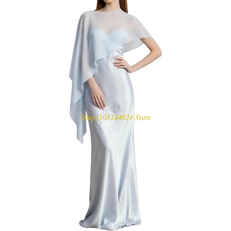 Women'S Formal Wear For Wedding Guest - N5KE Envoltório xale fluido para roupas