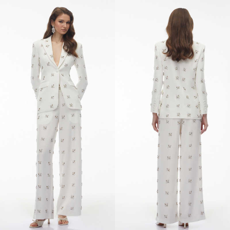 Formal Gala Wear Women - Conjunto Elegante Feminino de 2 Peças