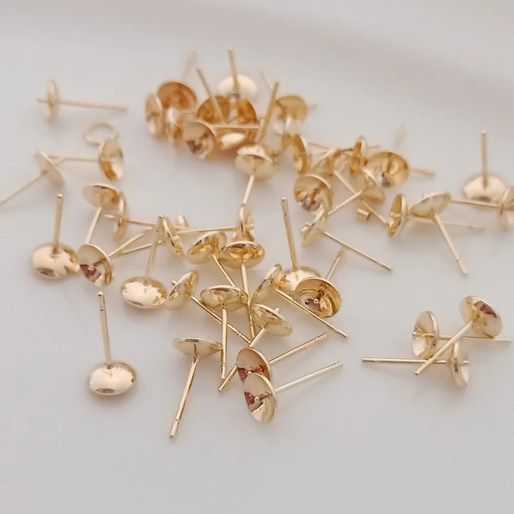 Pearl Earring Stud - Acessórios de contas banhadas a ouro