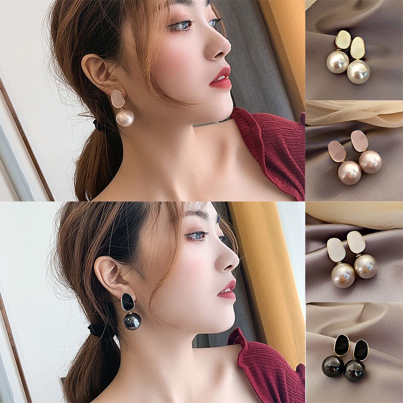 Grande marca de alta classe no - Pearl Earring Stud avaliação e preço