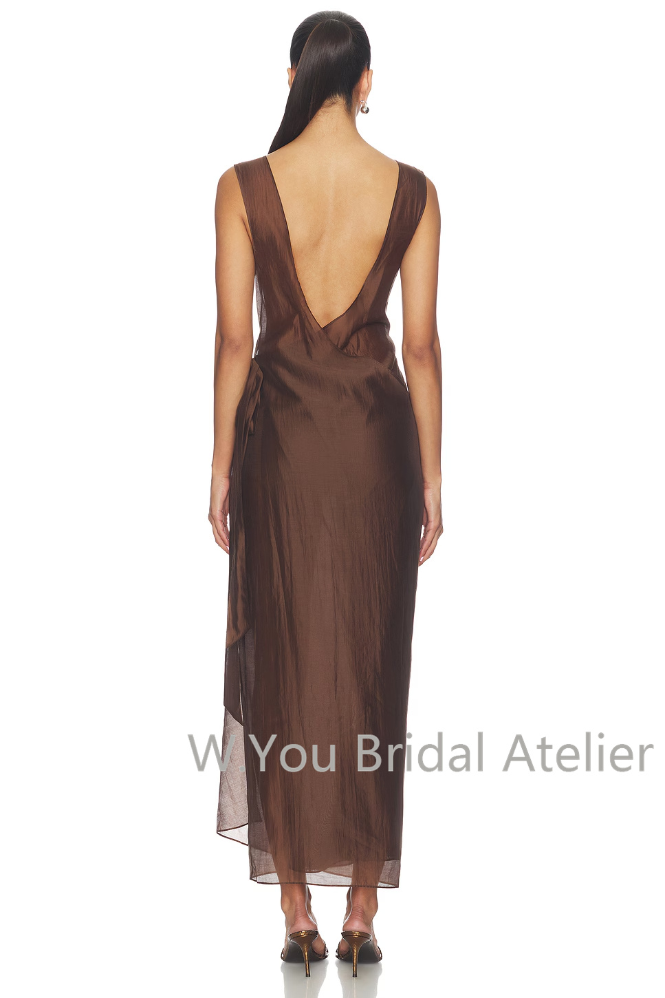 Vestidos de Noite Sem Mangas c - Women'S Formal Wear For Wedding Guest avaliação e preço