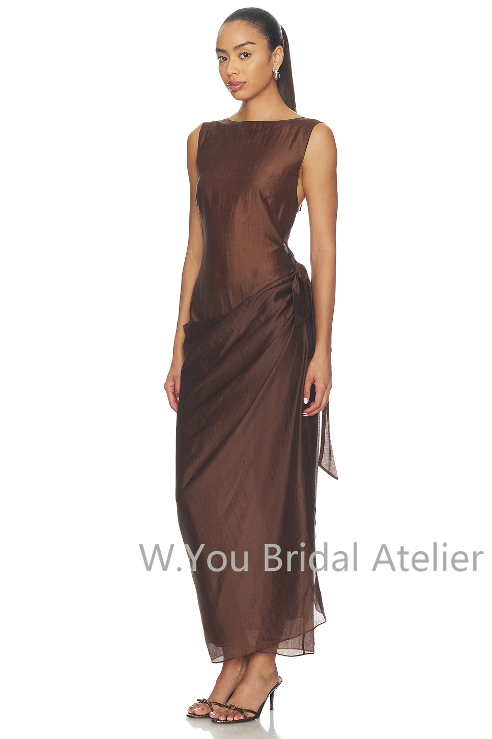 Vestidos de Noite Sem Mangas c - Women'S Formal Wear For Wedding Guest avaliação e preço