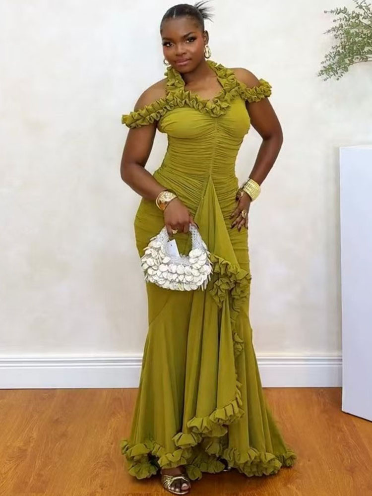 Vestidos Sexy Off the Shoulder - Women'S Formal Wear For Wedding Guest avaliação e preço