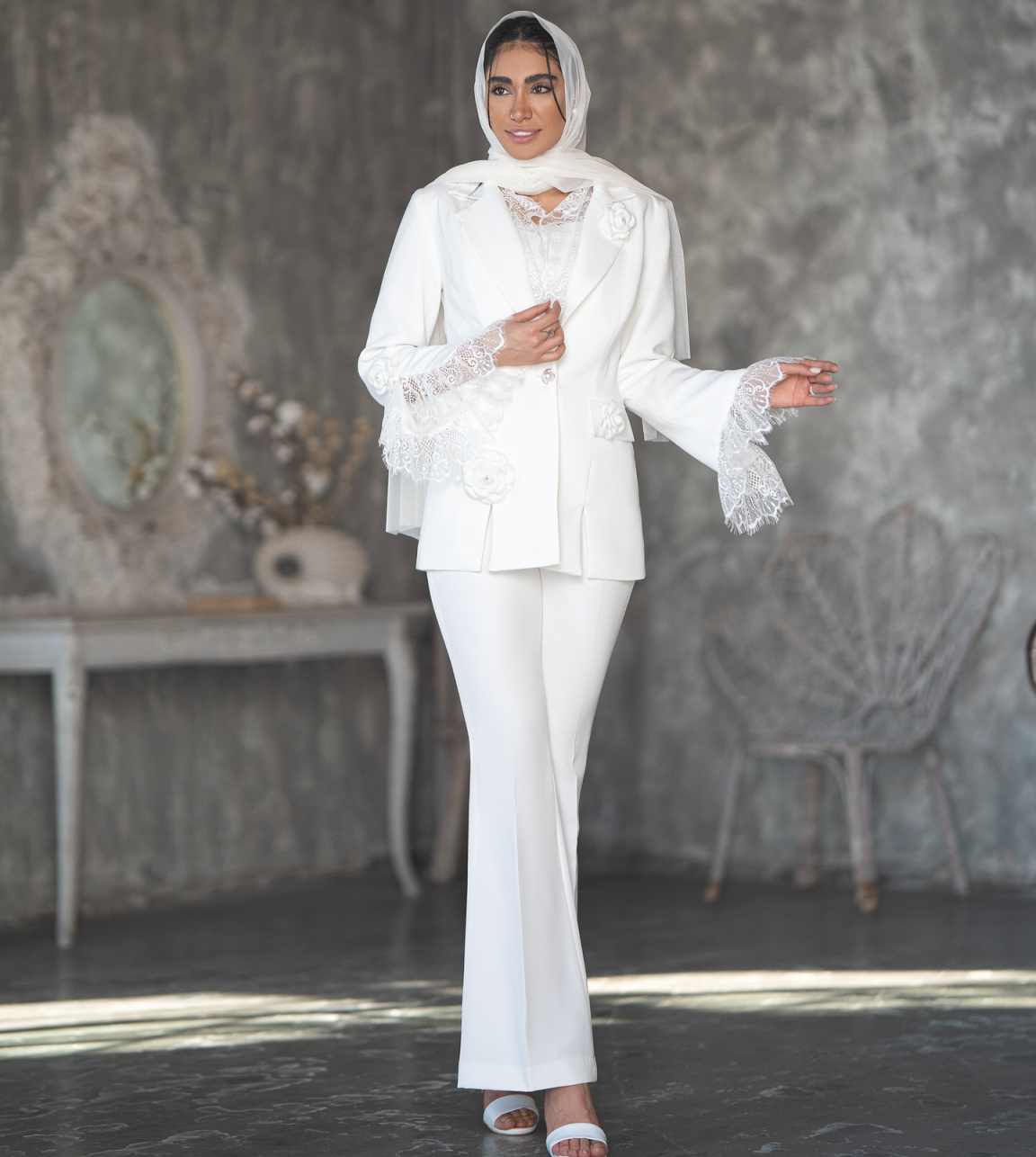 Conjunto de Terno Feminino Ele - Women'S Formal Wear For Wedding Guest avaliação e preço