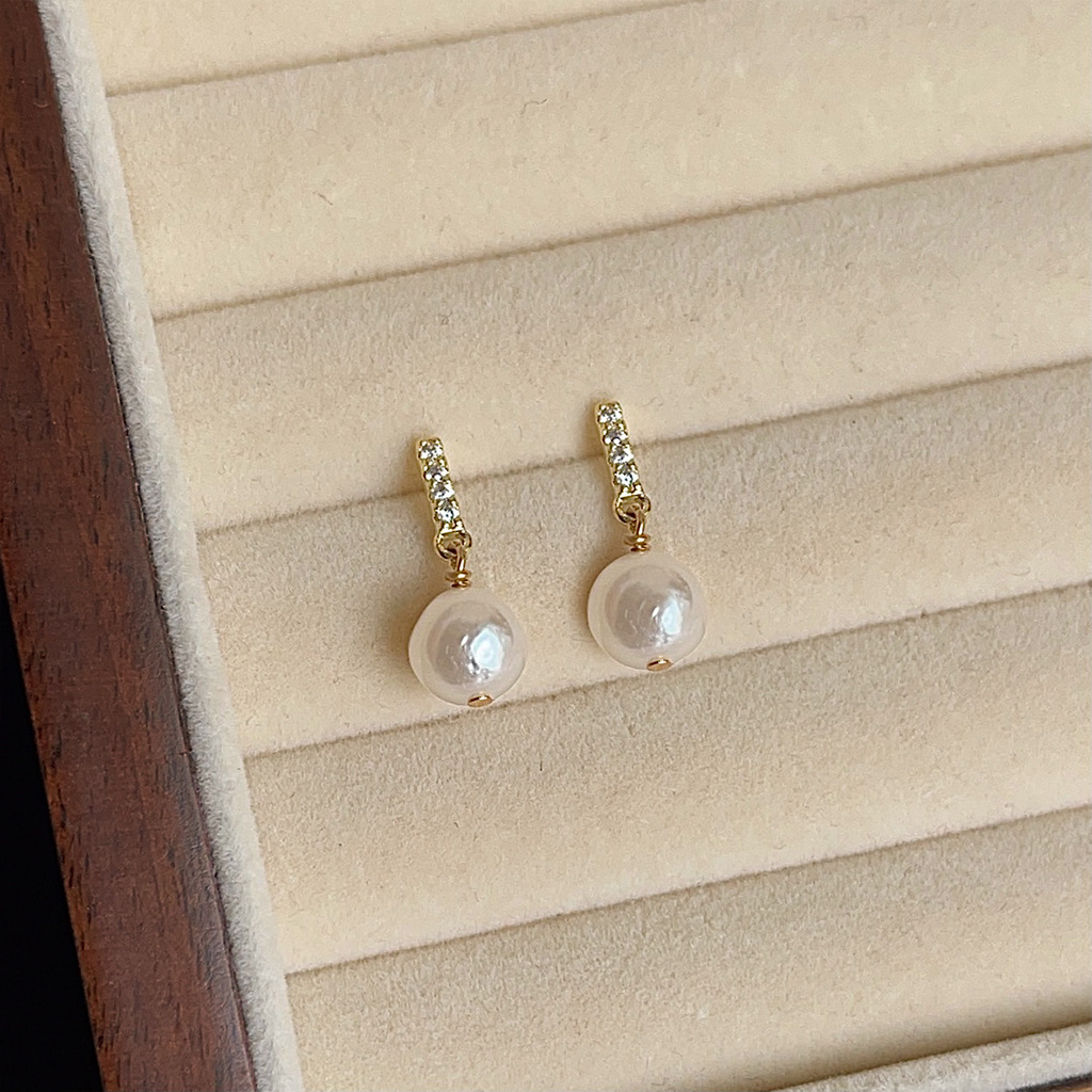 Acessórios DIY: Brincos pequen - Pearl Earring Stud avaliação e preço